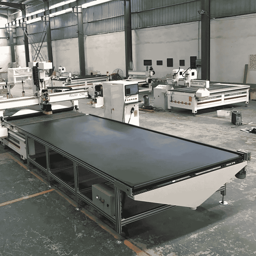 CNC фреза за рязане на плоскости